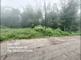 Termurah tanah pacet nol jalan cor
