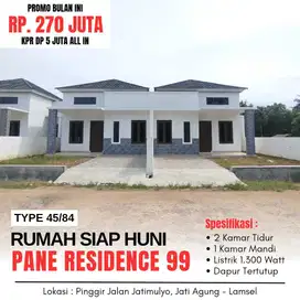 RUMAH CLUSTER MURAH DEKAT PASAR JATIMULYO