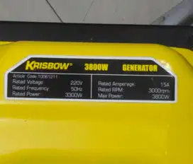 Generator Set (Genset) Krisbow 3800W