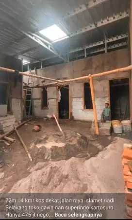 Dijual Kost Belakang Gavin Kartosuro