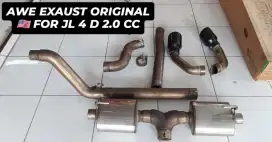 KNALPOT JEEP JL MERK AWE ORIGINAL USA