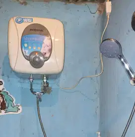 water heater modena 15liter normal ori lengkap