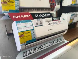 AC SHARP STANDARD AH-A5ZCY, CICILAN TANPA KARTU KREDIT, TANPA DP