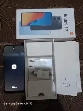 Di jual redmi 12 kondisi baru belum pakai