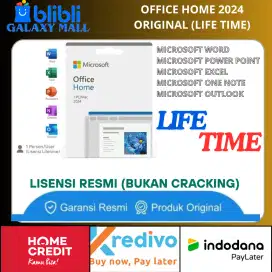Microsoft Office Home 2024 Lisensi Resmi (Life Time)