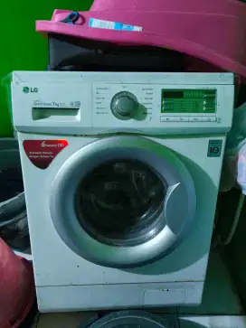 Jual Apa Adanya Mesin Cuci Front Loading LG Rusak Nego