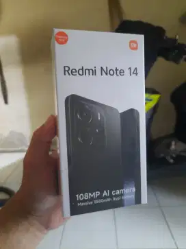 Jual Redmi Note 14 Black Midnight 8/128gb