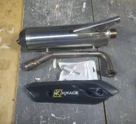 Knalpot K'Race PnP Filano,Fazio,Freego,Gear 125,Mio M3