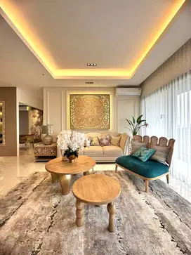 DISEWAKAN LUXURY APARTEMEN GRAHA GOLF 2+1 BR FLL FURNISHED SIAP HUNI