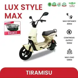 [KONDISI PRIMA] Sepeda Listrik Sunrace Lux Style Max