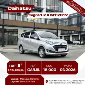 KM 18rb DAIHATSU SIGRA 1.2 X MT 2019