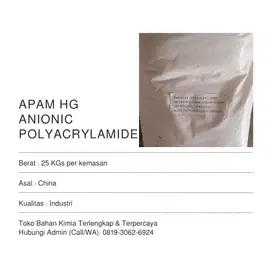 APAM Anionic Polyacrylamide HG 25 KGs