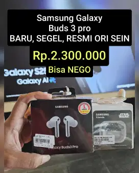 Rp.2,300 BISA NEGO
Samsung BUDS 3 PRO (BARU, SEGEL, ORIGINAL SAMSUNG)