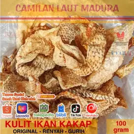 Kulit Ikan Kakap Renyah Gurih – Camilan Laut Kekinian Bebas Gluten