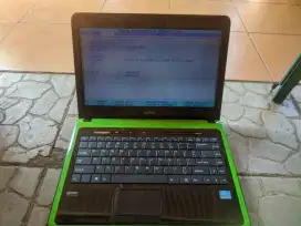 Laptop axio neon hmn core i3 ram 4 minus tanpa hardisk kondosi hidup