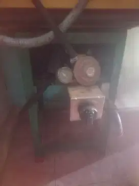 Jual kompor bekas pecel lele set dengan kaki dan bakaran sosis 4 tungk
