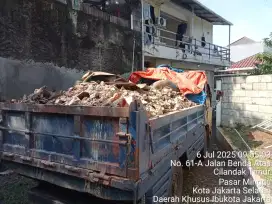 Jasa buang puing sampah