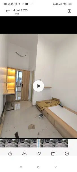 Rumah kost lokasi perum sukarno hatta kota malang