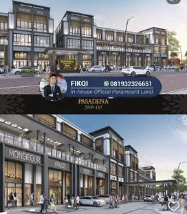 Ruko Hadap Jalan Utama Pasadena Square Studio Loft