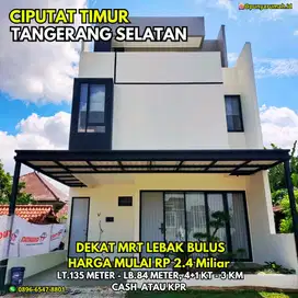 Rumah Dijual Di Ciputat Timur Dekat MRT Lebak Bulus dan Pondok Cabe