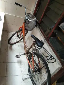 Jual sepeda keranjang dewasa bekas