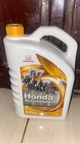 NEW, Oli Honda Gold 0w-20 4Liter