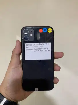 Iphone 13 128 hitam beacukai