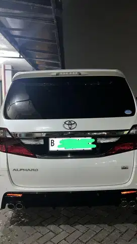 Toyota alphard 2014 gs cbu japan