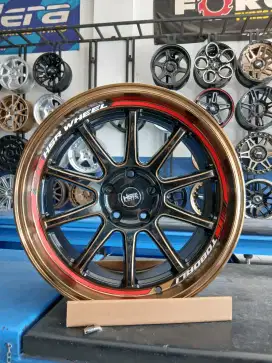 Jual velg mobil ring 18 untuk innova, xpander, hrv merk hsr ring 18