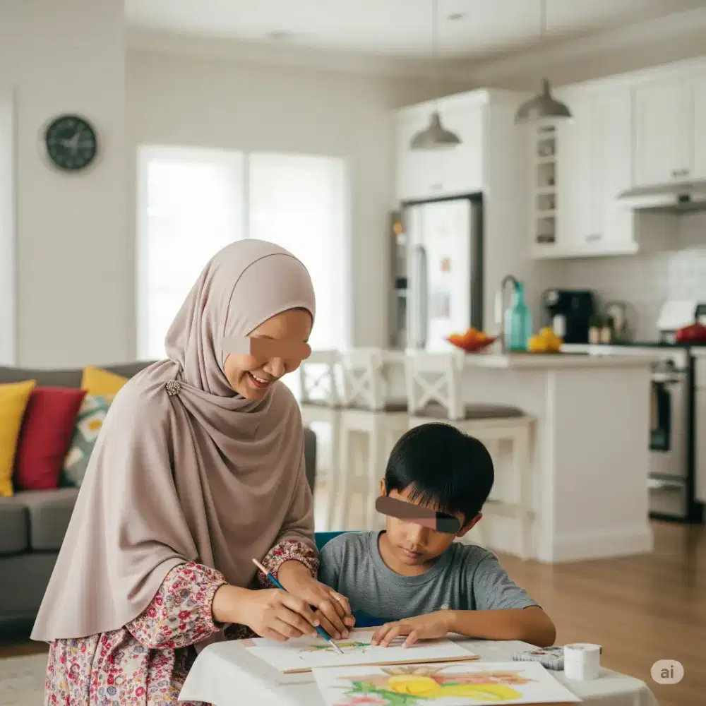 Dibutuhkan pengasuh anak untuk seminggu
