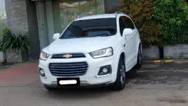 Chevrolet captiva ltz diesel 2016 pakai 2017 putih