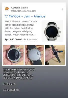 Watch Cartenz Alliance Tactical Original