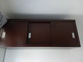 Lemari gantung bagus minimalis kayu bloktik