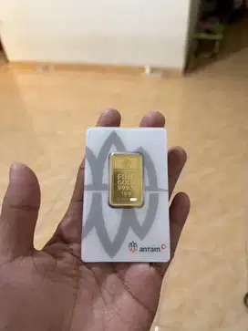 Logam mulia Antam 10 gram