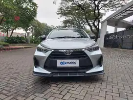 TDP Rendah Toyota Agya 1.2 New G Bensin-AT 2023 Silver CRAMD
