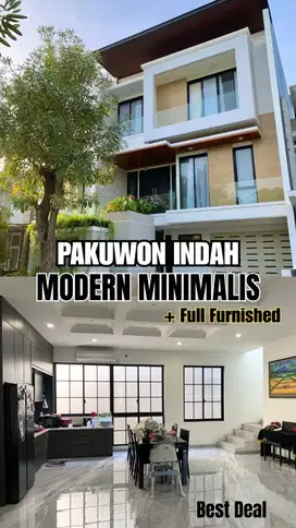 TEV DIJUAL RUMAH MEWAH MODERN TROPIS DI PAKUWON INDAH THE MANSION