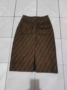 Auth rok fendi zucca monogram
