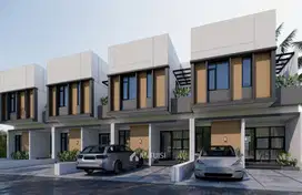 Rumah 2 lantai mewah strategis pinggir jalan raya di cibubur jaktim