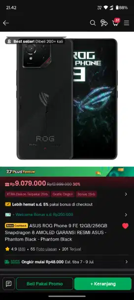 Asus ROG Phone 9 FE
