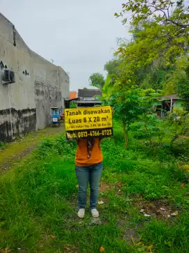 Tanah strategis disewakan, Surabaya barat