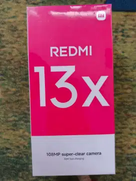 Xiaomi Redmi 13X 8/128 Blue BARU SEGEL