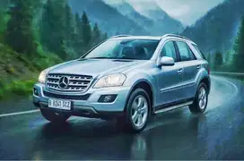 Mercedes ML 350 [LOW KM] 4Matic 2009 Biru Muda Sunroof LIKE NEW LANGKA