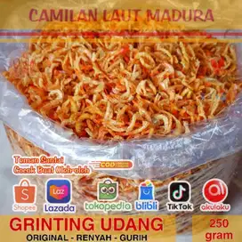 Camilan Grinting Udang Asli Madura – Manisnya Pas, Gurihnya Nempel