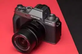 Kamera Mirrorless Fujifilm X-T200 Kit 15-45MM Ori 4k 24mp wifi Promo