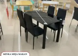 SET MEJA MAKAN MINIMALIS