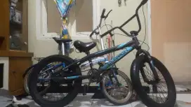 Sepeda BMX clarion hitam doff
