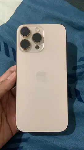 Dijual Iphone 16 Pro Max 256GB Desert Titanium - Mulus Fullset