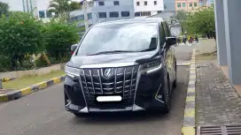 Toyota alphard g atpm tss 2023 hitam