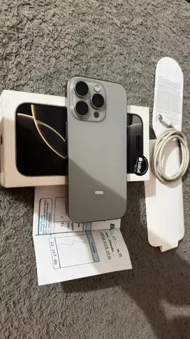 iPhone 16 Pro 256 Baca deskripsi