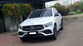 Mercedes benz mercy glc200 amg line 2022 putih pajak panjang